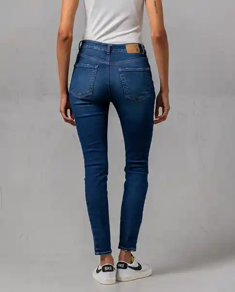Jean Jegging Mujer Azul Colonial Ultraoscuro T 14 41013 Rifle