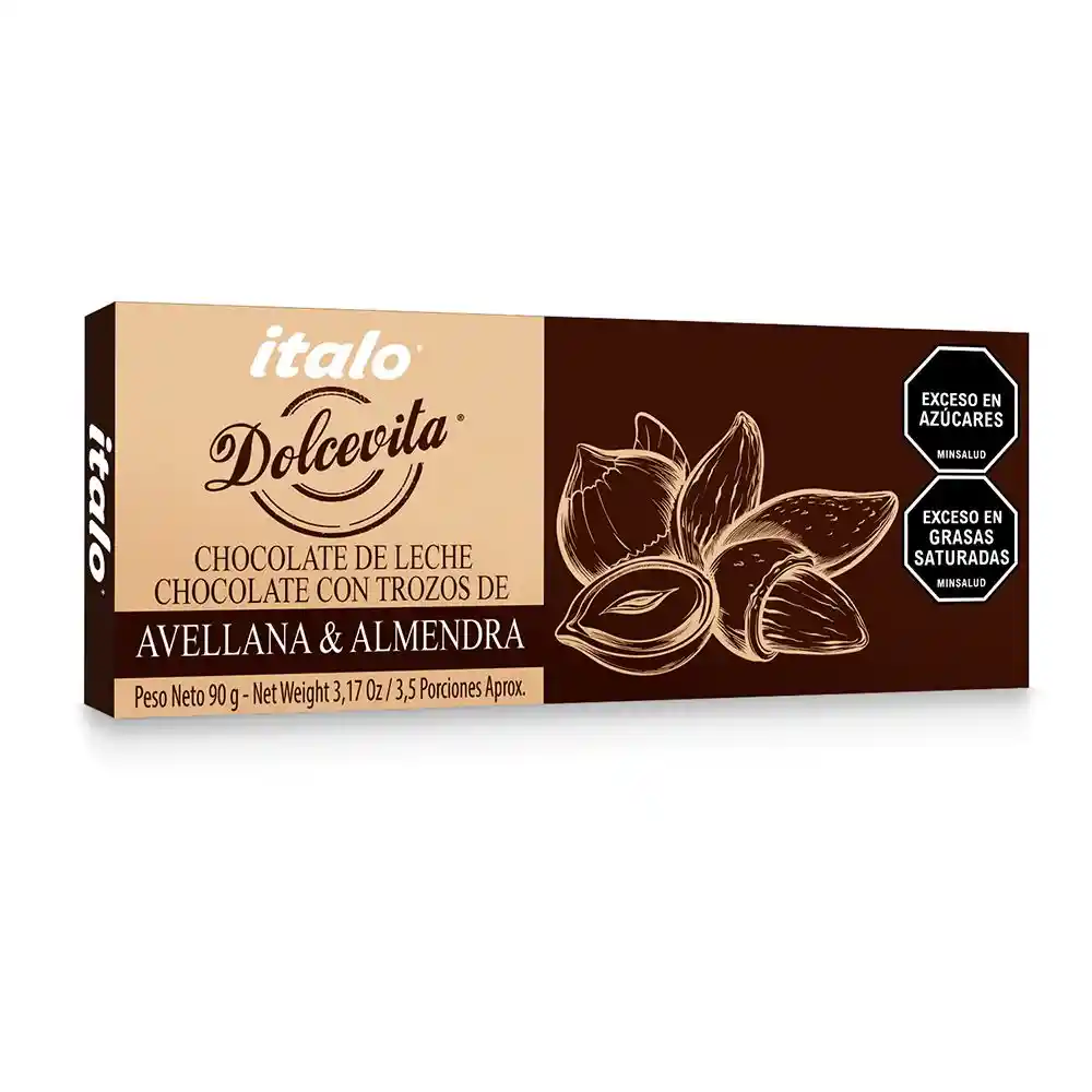 Dolcevita Almendras y Avellanas Italo
