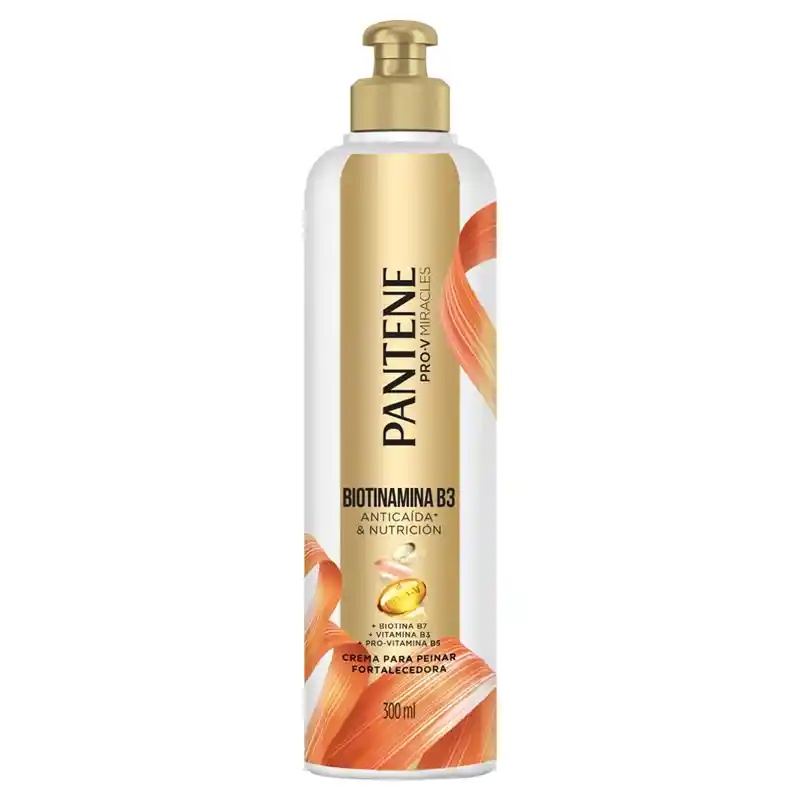 Pantene Crema Para Peinar Fortalecedora Biotinamina B3