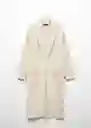Abrigo Ringo Piedra Talla M Mujer Mango