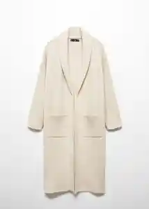 Abrigo Ringo Piedra Talla M Mujer Mango