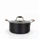 Olla Negro y Copper 24 cm Ambiente Gourmet