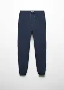 Pantalón Jogger 6 Navy Talla 21 Teen Niños Mango