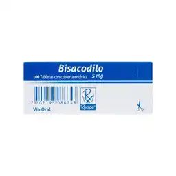 Recipe Bisacodilo (5 mg)