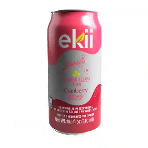 Bebida Bubbles Aranda Ekii Soda Sabor Arandanos (310 Ml)