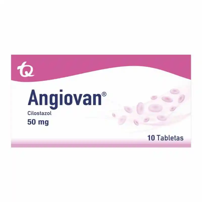 Tecnoquimicas Angiovan Cilostazol Medicamento