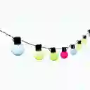 Guirnalda de 10 Luces de Color