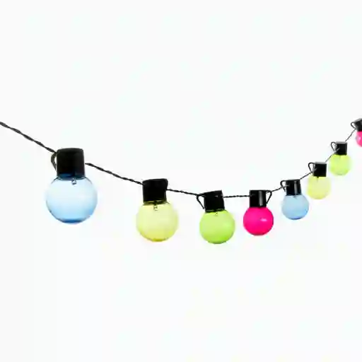 Guirnalda de 10 Luces de Color