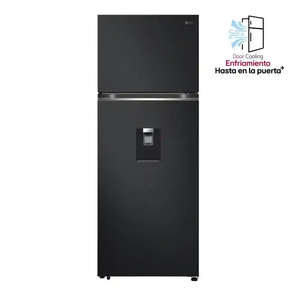 Nevera No Frost Lg No Frost Congelador Superior Vt45kpmc Negro Mate