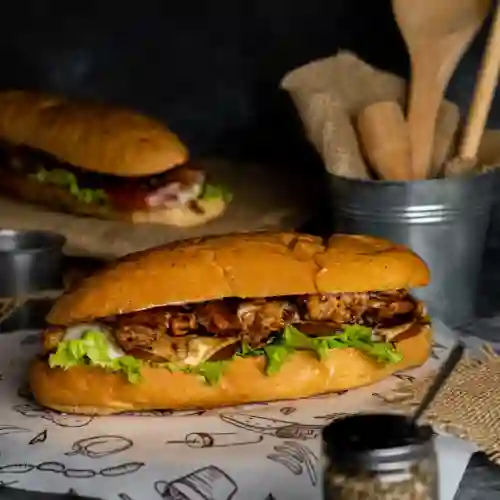 Sándwich Pollo Teriyaki