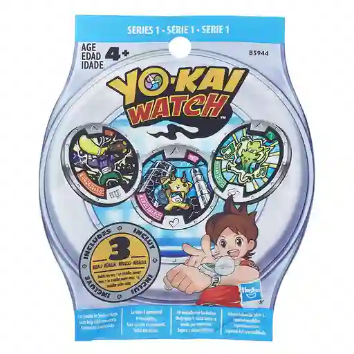 Yo-Kai Set Watch Medalla