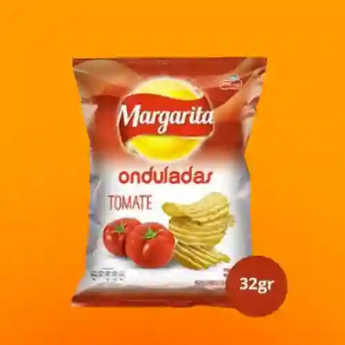 Papas Onduladas Tomate 32 gr