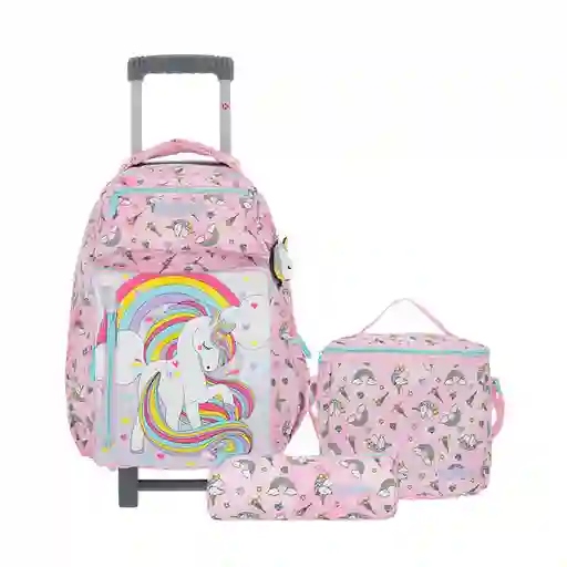 Xtrem Set Mochila Run 4xt Trolley Tie Dye Unicorn