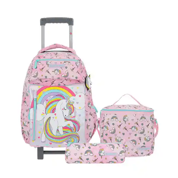 Xtrem Set Mochila Run 4xt Trolley Tie Dye Unicorn