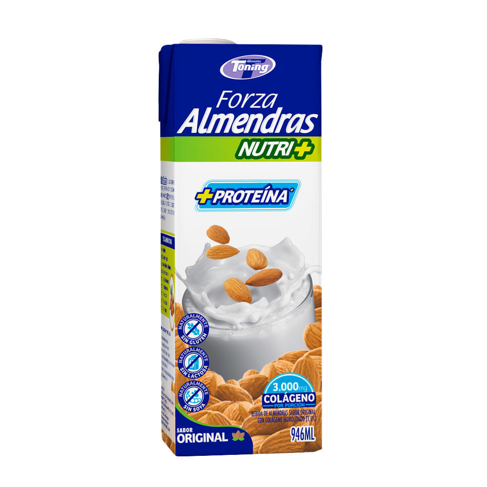 Toning Bebida de Almendras Sabor Original 946 ml