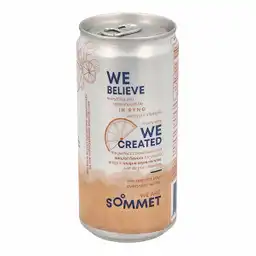 Sommet Agua con Gas Infusionada Sabor Kalamansi Lata