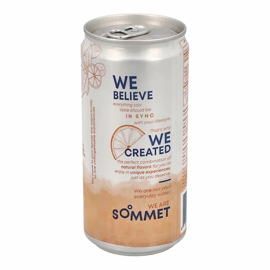 Sommet Agua Con Gas Infusionada Sabor Kalamansi