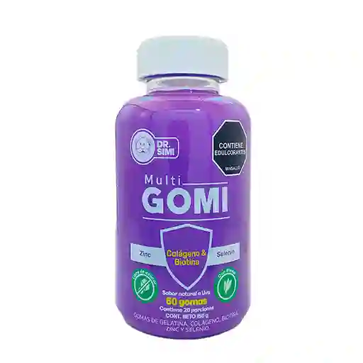 GOMAS COLAGENO/BIOTINA/ZINC 60 UND