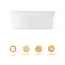 Organizador Almacenamiento Serie Silver Gray Gris Claro Miniso