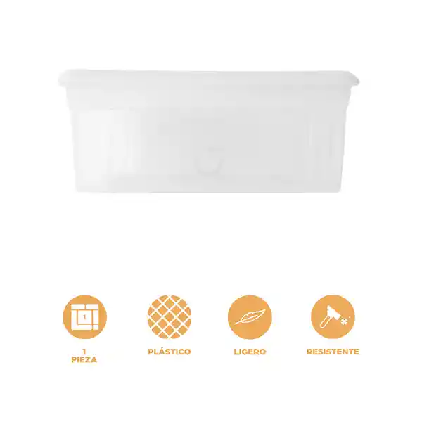 Organizador Almacenamiento Serie Silver Gray Gris Claro Miniso