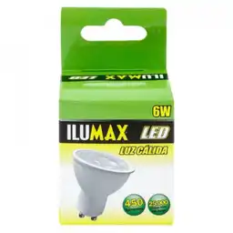 Ilumax Bombillo Led 6W Luz Cálida 25000 H