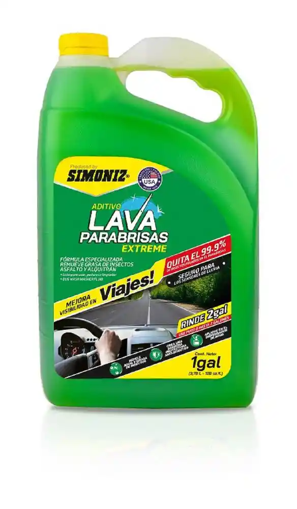 Lavaparabrisas Removedor Insectos Extreme Gal Simoniz 208684