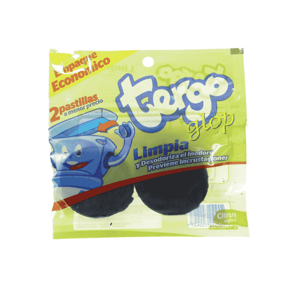 Tergo Limpiador de Inodoro Glop Aroma Citrus 2 x 48 g