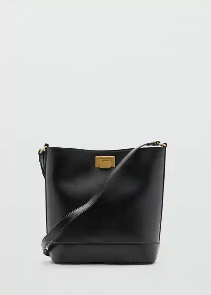 Bolso G Mike Negro Talla 99 Mujer Mango