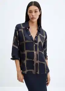 Camisa Camila Vison Talla 24 Mujer Mango