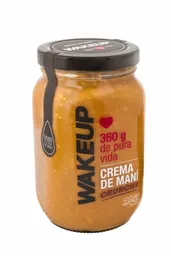 WakeUp Mantequilla de Maní Crunchy 