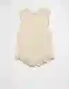 Suéter Tejido Mujer Beige Talla: X-SMALL 1456676 American Eagle