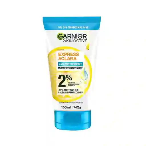 Garnier-Skin Active Exfoliante Anti Imperfecciones Express Aclara
