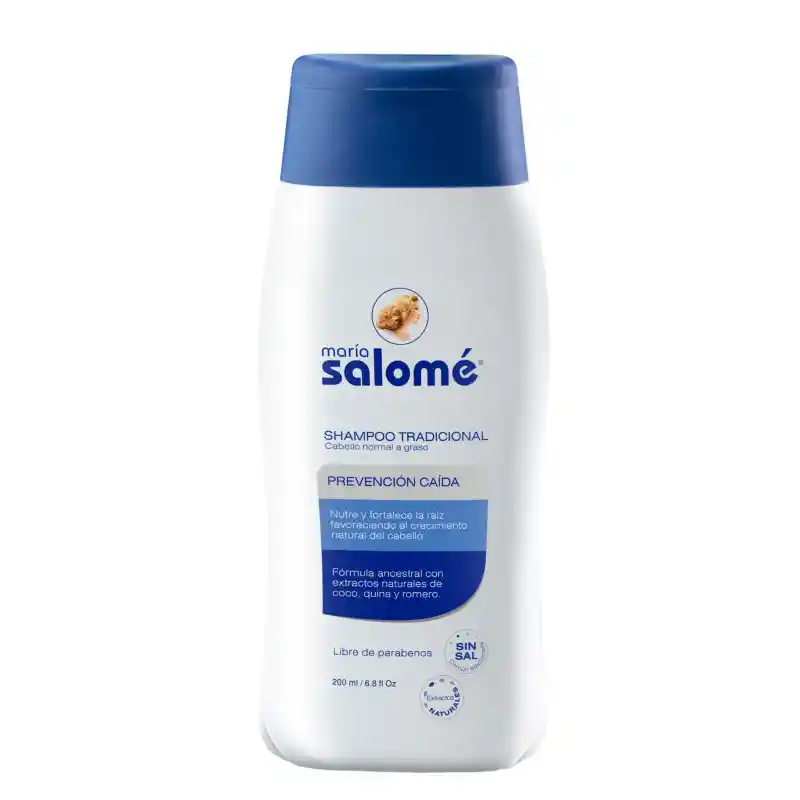 Maria Salome Shampoo para Hombre Prevención Caída 