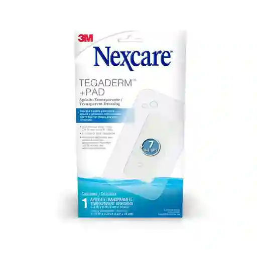 Aposito Nexcare Tegaderm + Pad Transparente 9 X 15 Cm X 1