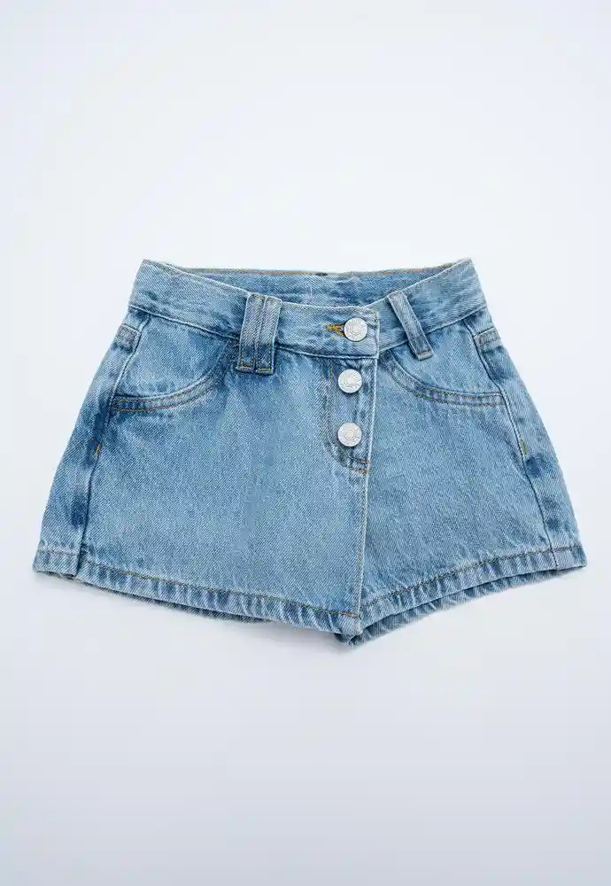 Falda Indigo 2t-azul