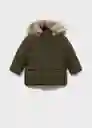 Abrigo Anorak Teide Khaki Talla 67 Niños Mango