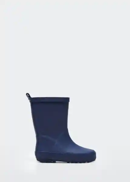 Bota Nicob Azul Talla 19 Niños Mango