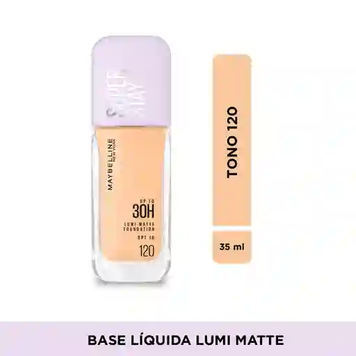 Base Líquida Maybelline Superstay Lumi Matte 120 x 35 ml