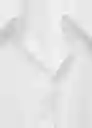 Camisa Lim Offwhite Talla L Mujer Mango