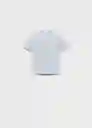 Polo Hanoib8 Celeste Talla 70 Niños Mango