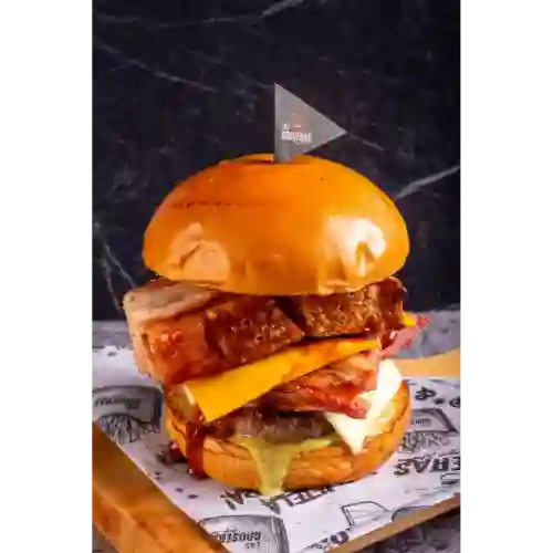 Bastarda Xxl + Papas + Gaseosa