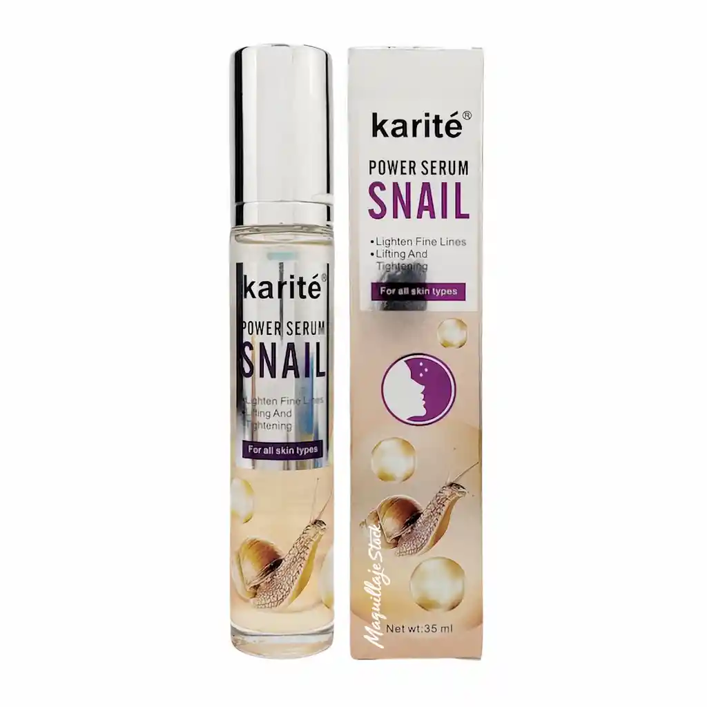 Karite power serum snail baba de caracol