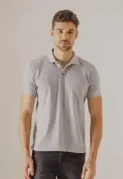 Camiseta Polo Para Hombre Gris Talla S Arkitect