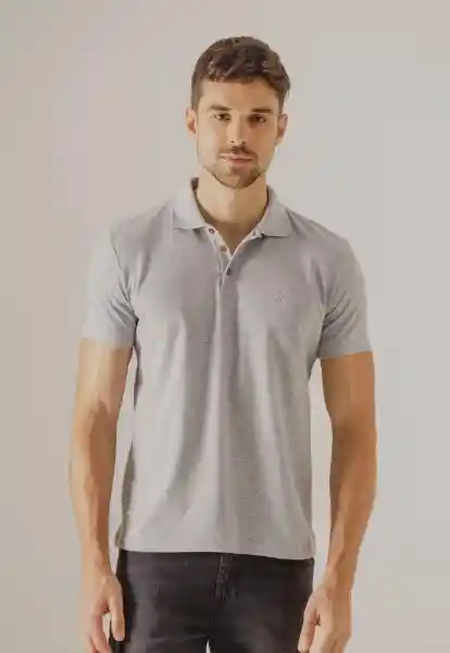 Camiseta Polo Para Hombre Gris Talla S Arkitect