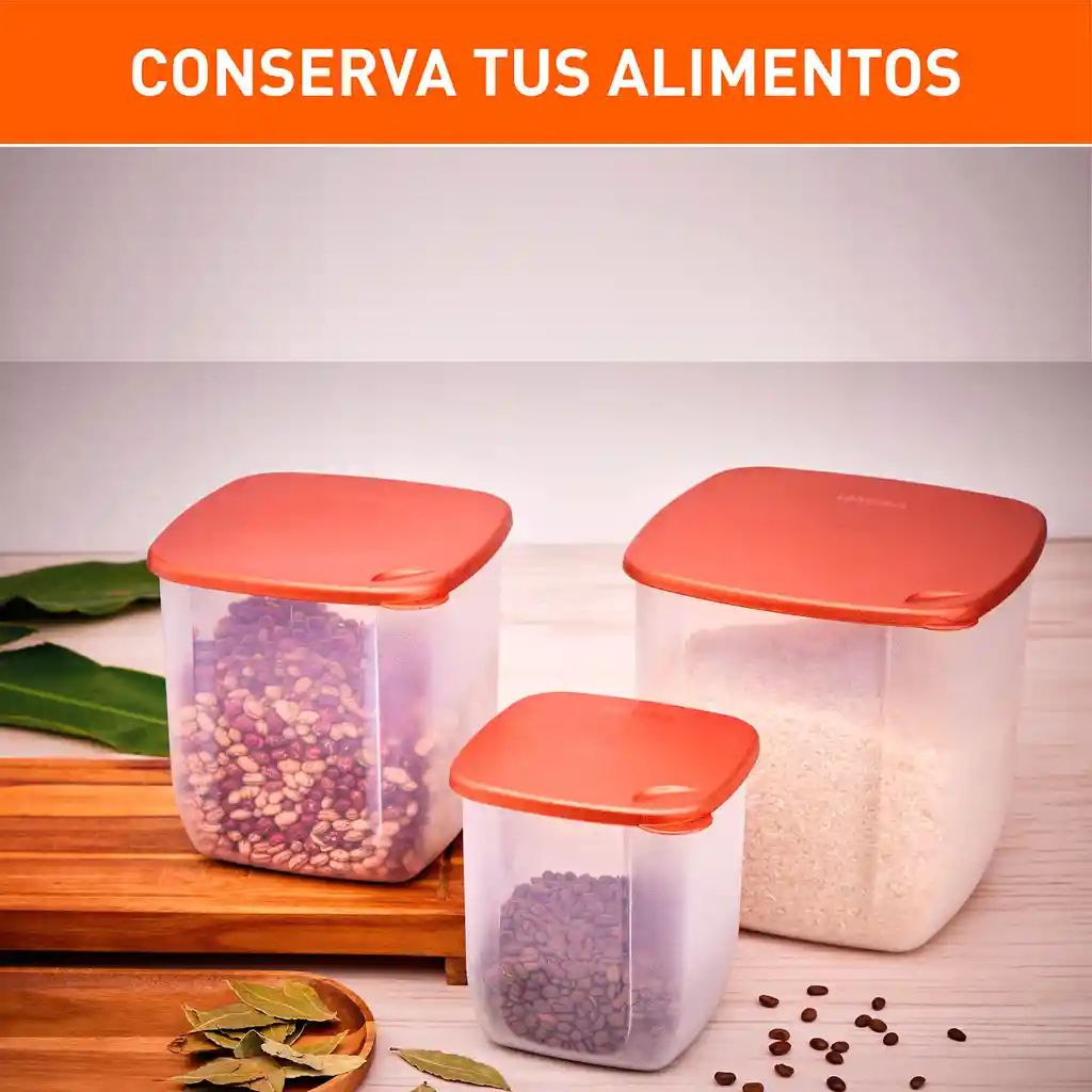 Set de 3 Recipientes Tradicionales Imusa 90 Años