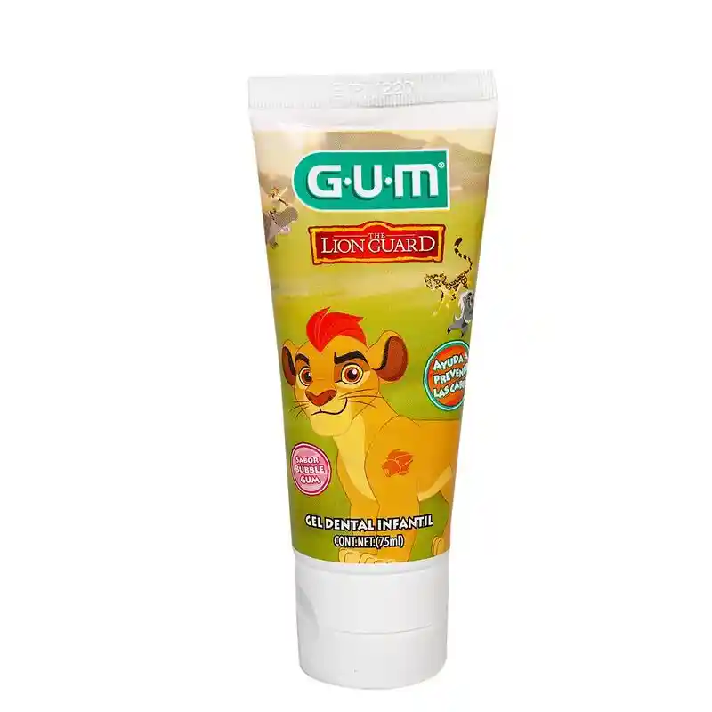 Gum Gel Dental Infantil Guardia de León Sabor Chicle