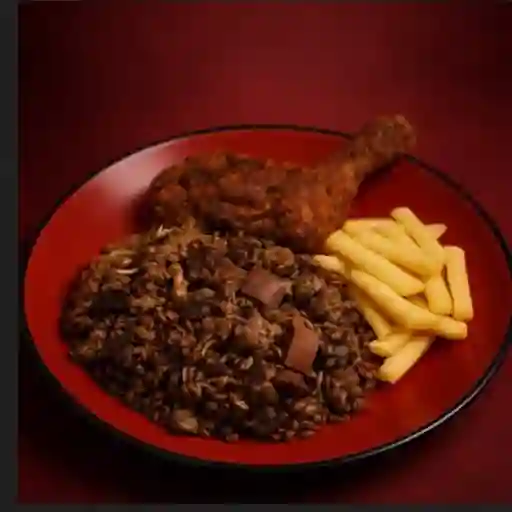 1/4 De combo oriental 3 carnes