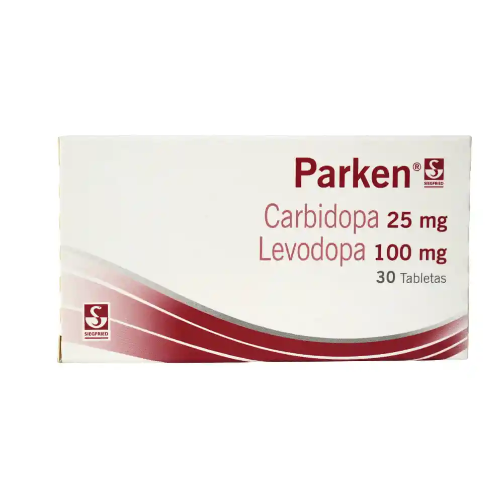 Parken Tabletas 25/100 Mg Caja