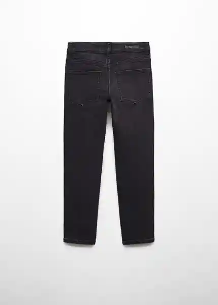 Jean Slim Tejano Niños Negro Talla 13 Mango