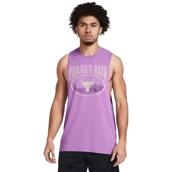 Under Armour Camiseta Rck Balance Hombre Morado XL 1383225-560